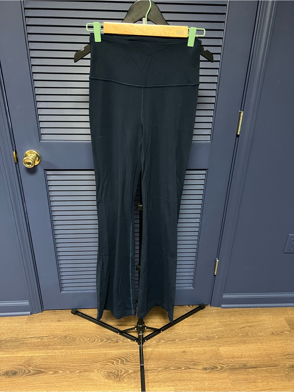 lululemon athletica Navy Boot-Cut Flare Yoga Pants